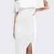 Vogue Sexy Split Attractive Slimming Off-the-Shoulder Formal Wear Dress - Bonny YZOZO Boutique Store