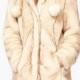 Women's fall 2017 new temperament long padded coat beige fur coat - Bonny YZOZO Boutique Store