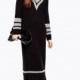 Oversized Vogue Slimming V-neck Jersey Dress Sweater - Bonny YZOZO Boutique Store