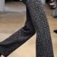Oversized Vogue Attractive Wool Lattice Winter Casual Wide Leg Pant Long Trouser - Bonny YZOZO Boutique Store
