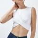 Vogue Sport Style Slimming Sleeveless Crossed Straps Summer T-shirt - Bonny YZOZO Boutique Store