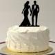 MADE In USA, Wedding Cake Topper Silhouette Classic Style Cake Topper Bride and Groom Wedding Cake Topper Bride Perfect Topper Wedding Cake