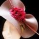 Flower wedding hat. Kentucky derby. Ascot hat.