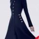 Attractive Slimming A-line High Neck High Waisted 9/10 Sleeves Dress - Bonny YZOZO Boutique Store