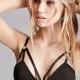 Vogue Sexy Simple Seen Through Tulle Lace Up Accessories One Color Bra Underwear - Bonny YZOZO Boutique Store