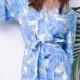 Bespoke Bridesmaid Robes - Mary Rose BLUE - Code: P053 (B)