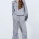 Sport Style Embroidery Trendy Outfit Hoodie Casual Trouser - Bonny YZOZO Boutique Store