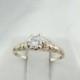 Rare Ostby And Barton Edwardian Era 1/2 Carat Diamond Solitaire Engagement Ring 14K Yellow Gold FREE SHIPPING!  #OSTBY-GR1