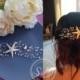 Starfish Hair Vine Beach wedding hair accessories Seashell crown Beach wedding headband Nautical hair accessories Mermaid tiara for girls