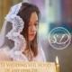 1st Communion veil lace Latin Mass head coverings mass Our Lady of Angels Cloak Cape Catholic Soft Cream Infinity Veil Mantilla Classic