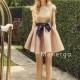 2017 summer dress new style sweet little fresh bow three-dimensional decoration dress A-line puff skirt - Bonny YZOZO Boutique Store