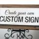 Custom Sign . Rustic Reclaimed Wood Signs. Custom Quote Sign. Business Sign. Office Decor. Office Sign. Personalized Sign. 14x7*