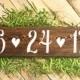 Save the Date Sign, Engagement Photoshoot Prop, Wedding Signs, Rustic Wedding Signs, Baby Due Date Sign, Anniversary Sign, Wood Signs, Boho