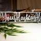 Personalized Wedding Hashtag Signs 