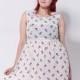 Printed Slimming Curvy Plus Size Cartoon Dog Summer Cute Dress - Bonny YZOZO Boutique Store