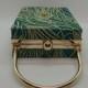 Peacock  Minaudiere clutch/Fall Wedding clutch purse/ Anniversary/Bridal accessory purse/Gift for her/Bridal shower clutch/ Evening clutch