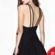 Vogue Sexy Simple Open Back Slimming One Color Summer Strappy Top Dress - Bonny YZOZO Boutique Store