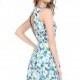 Sweet Printed Hollow Out Slimming Floral Summer Dress - Bonny YZOZO Boutique Store