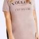 2017Plus Size women's summer new fashion letters printed loose casual basic shirt top T-Shirt T-Shirt - Bonny YZOZO Boutique Store