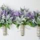 wedding bouquet, wedding flowers, boho bouquet, bridal bouquet, lavender bouquet, wildflower bouquets, wedding flower set, purple, lavender