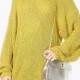 Oversized Vogue Simple Drop Shoulder One Color Fall 9/10 Sleeves Sweater - Bonny YZOZO Boutique Store