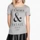 2017 summer dress new simple letters printed casual slim short sleeve t shirt women - Bonny YZOZO Boutique Store