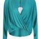 Vogue Plus Size Jersey One Color 9/10 Sleeves T-shirt Basics - Bonny YZOZO Boutique Store