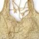 Readymade sequins glitter saree blouse golden, silver, light golden and black color - All Sizes - Saree Top - Sari Top - For Women