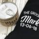 Groom Socks In a Can Wedding Morning Gift Personalised Socks and Tin