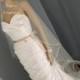 Sweetness -Single Tier Satin Rattail Edge Wedding Veil Cascade Choose Length, Bridal Veil SW45RE