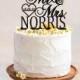 Personalized Mr & Mrs Last Name Date Heart Custom Wedding Cake Topper Fancy Customized Wedding Topper Personalized Wedding Cake Topper