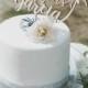 Beach wedding cake topper, Custom Mr and Mrs cake topper, Destination wedding decor, Tropical wedding cake topper