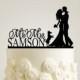 Wedding Cake Topper with Dog, Custom Personalized Wedding Cake Topper for Wedding, Rustic Cake Topper