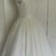 Lola-Rose Lace Tea length wedding dress