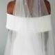Wedding veil with pearls, veil, veils, long veil, fingertip veil, beaded veil, pearl veil, champagne veil, ivory veil,  wedding, white veil