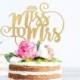 Miss to Mrs Cake Topper, Bridal Shower Topper, Bride to Be, Miss to Mrs, Bridal Shower Decoration, Wedding Cake Topper, She Said Yes, Bridal