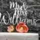 Rustic Wedding Cake topper,  Personalized Wedding Cake topper, Mr & Mrs Surname Cake Topper, Wedding Cake