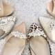 Wedding Shoe Clips - Bridal Shoe Clips Bridesmaid Gift Style #C0117