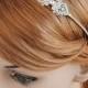 Bridal Headband, Wedding Headband, Crystal Filigree Headband, Vintage Style Wedding Hairband, Bridal Hairpiece, Hair Jewelry, GRACE