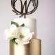 Monogram Cake Topper Initials Cake Topper Wooden Cake Topper Wreath Cake Topper Wedding Cake Topper Custom Cake Topper Rustic Cake Topper