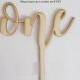 First Birthday Cake Topper wooden - one cake topper -  personalized cake toppers - custom cake toppers - happy birthday cake topper