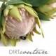 Pink protea, faux protea, large King protea, long stem protea, faux flower for bridal bouquet, protea wedding, protea bouquet flower, bridal