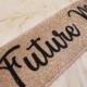 Custom Future Mrs Glitter Sash- Fully personalized with color and wording (rose gold, pink, gold + more)