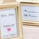 #betergifts 4 x 3 inch Gold Photo Frame Place Card Holder Wedding Decoration  http://Shanghai-Beter.Taobao.com