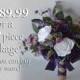 Wedding Bouquet, Bridal Bouquet, Bridesmaid Bouquet, Silk Flower Bouquet, Wedding Flower, purple, plum, lavender, fuchsia, Lily of Angeles