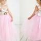 Pink flower girl dress,flower girl dresses, princess dress, birthday dress, tulle dress, junior bridemaids, Shabby chic flower girl dress