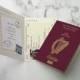 Irish Wedding Passport Invitation 