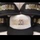 BRIDE & SQUAD Hen Party Night Snapback Baseball Caps Hats And Gold Foil Print