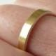 Wedding ring gold and silver,  18ct yellow gold with recycled sterling silver wedding band