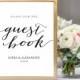Please Sign Our Guest Book Wedding Sign, 8x10 Wedding Sign Instant Download, DIY Sign Printable, Wedding Reception Sign